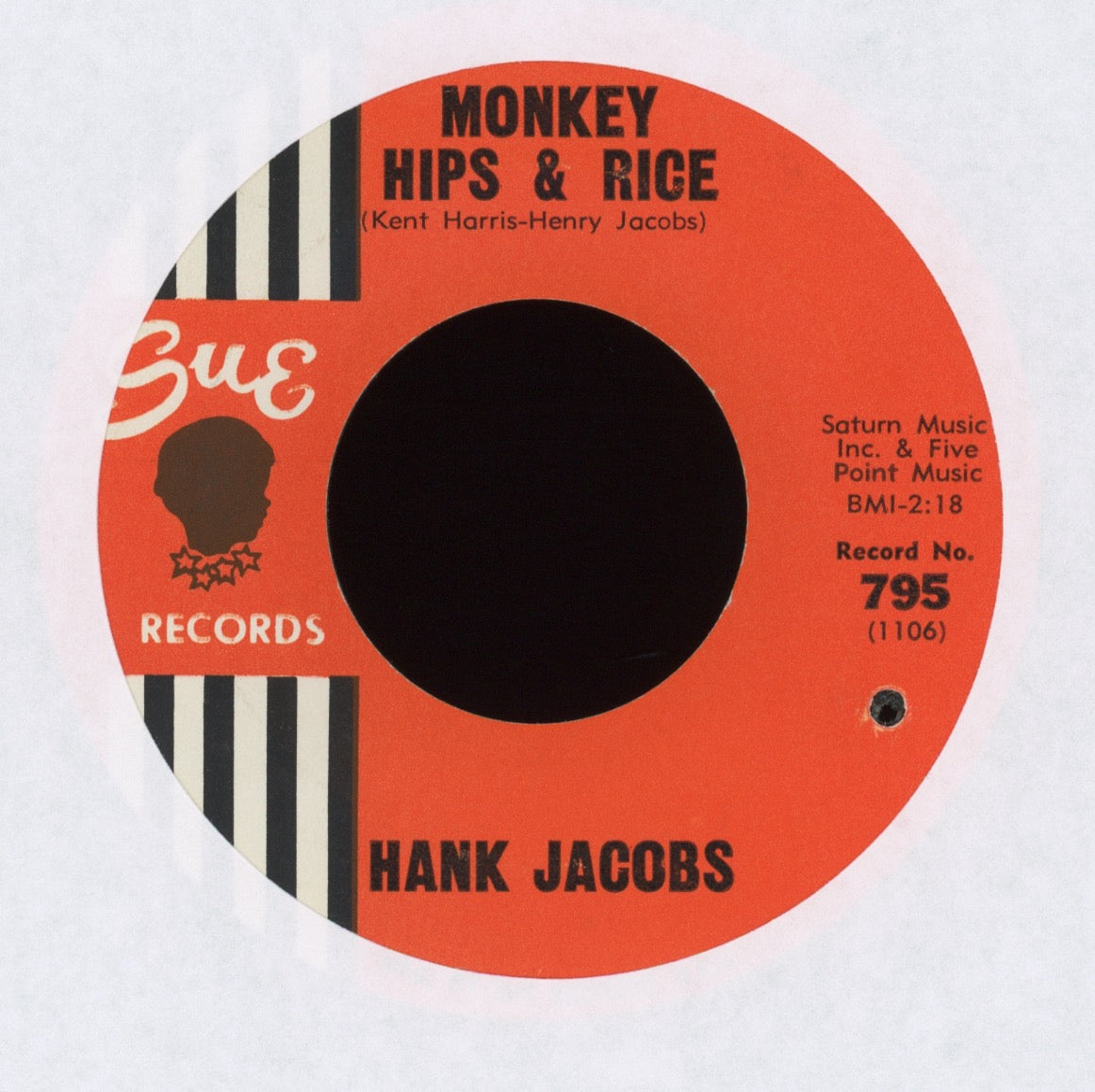 Hank Jacobs - Monkey Hips & Rice on Sue