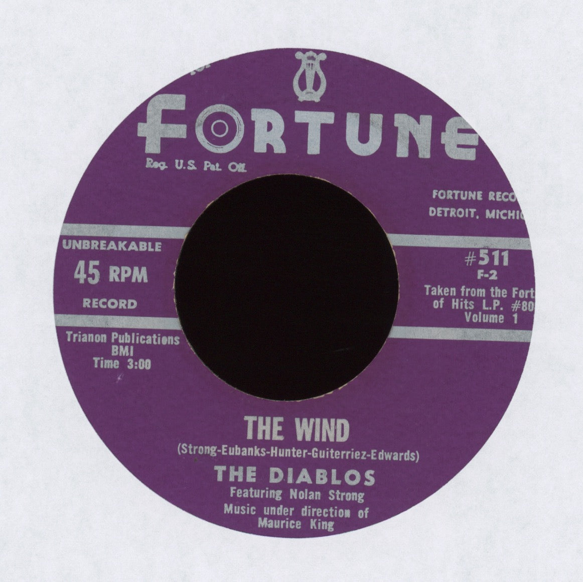 The Diablos - The Wind on Fortune