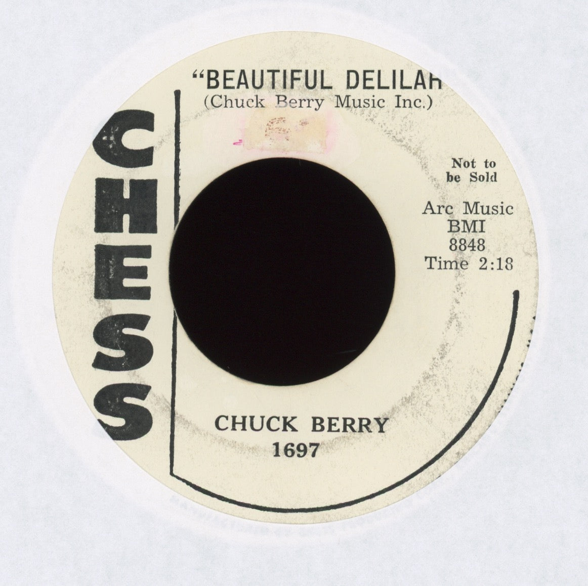 Chuck Berry - Beautiful Delilah on Chess Promo