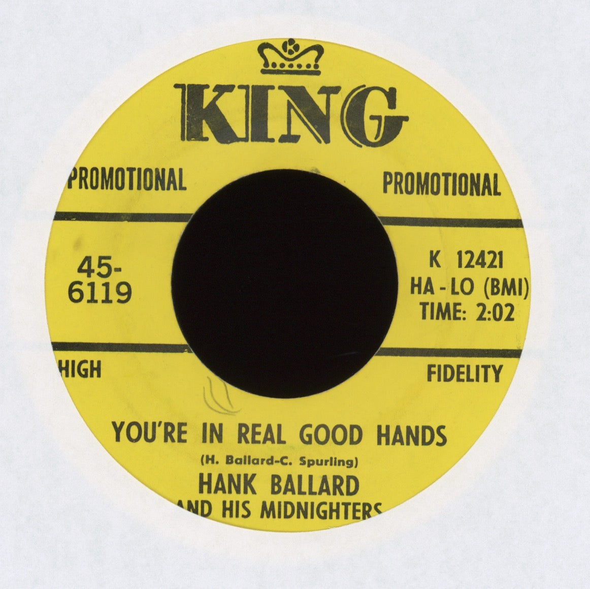 Hank Ballard & The Midnighters - Unwind Yourself on King Promo