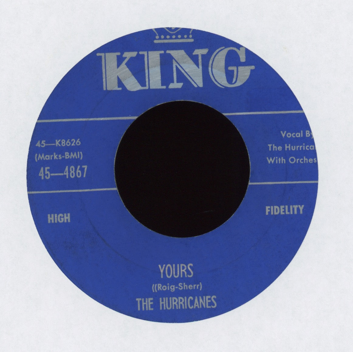 The Hurricanes - Maybe It's All For The Best on King