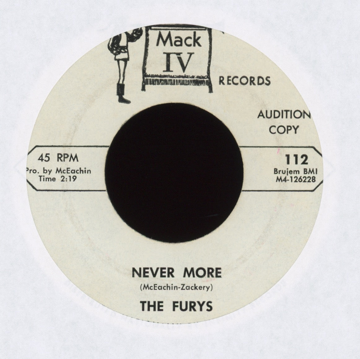 The Furys - Zing! Went The Strings Of My Hear on Mack IV Promo