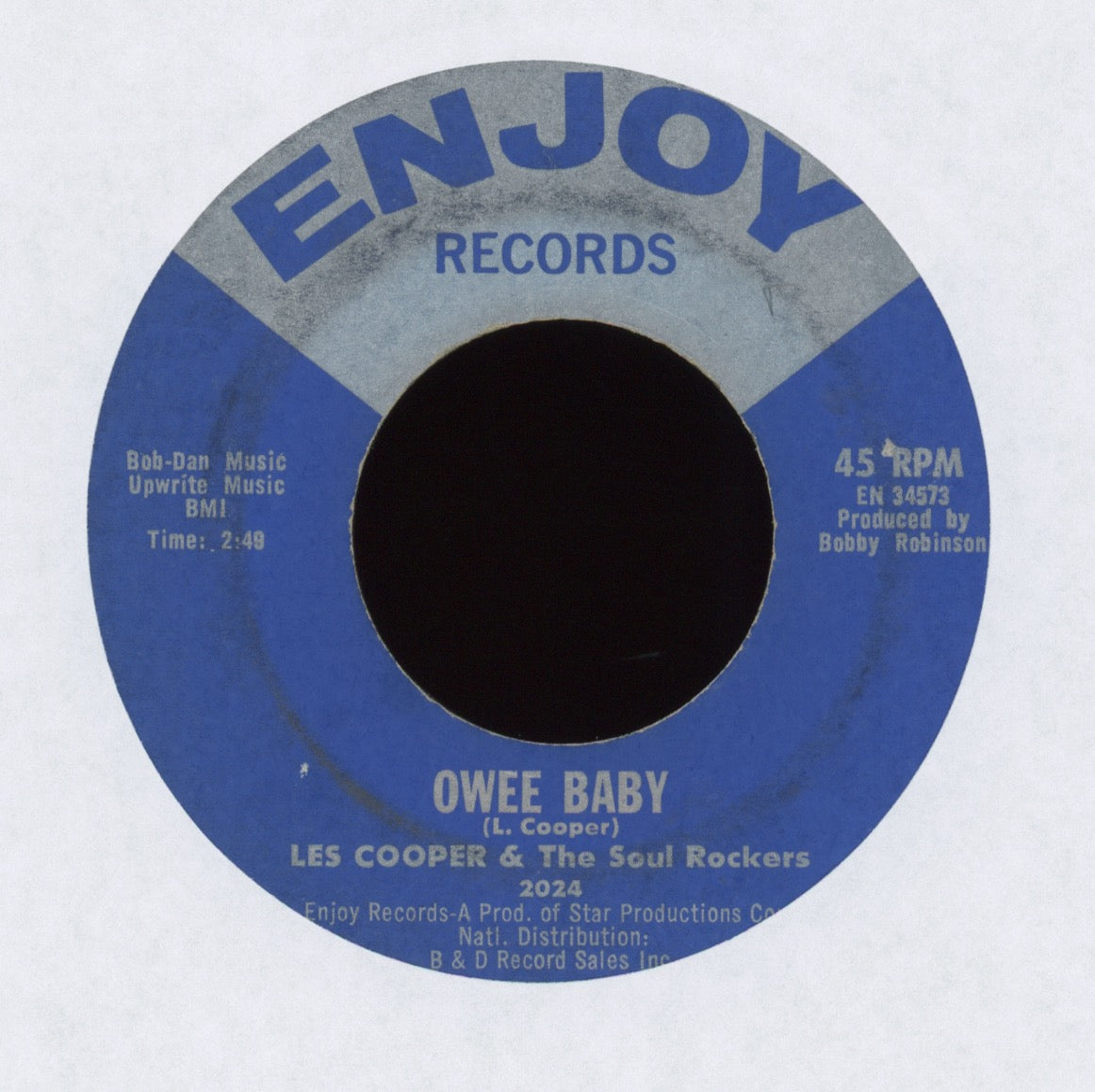 Les Cooper And His Soul Rockers - Let's Do The Boston Monkey on Enjoy