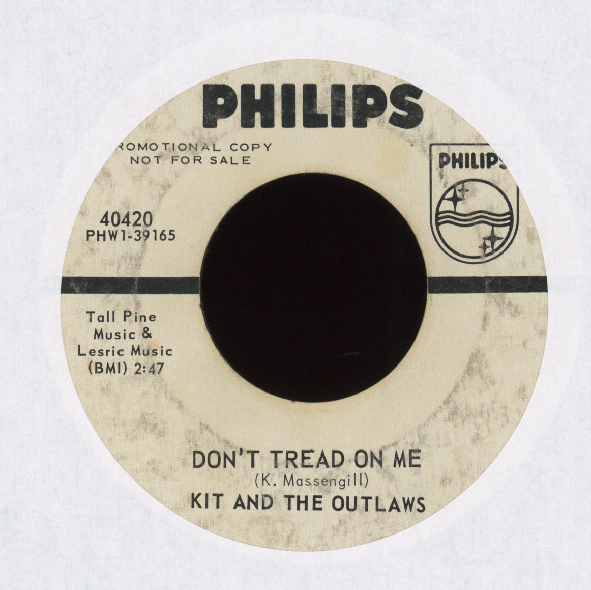Kit & The Outlaws - Don't Tread On Me / Midnight Hour