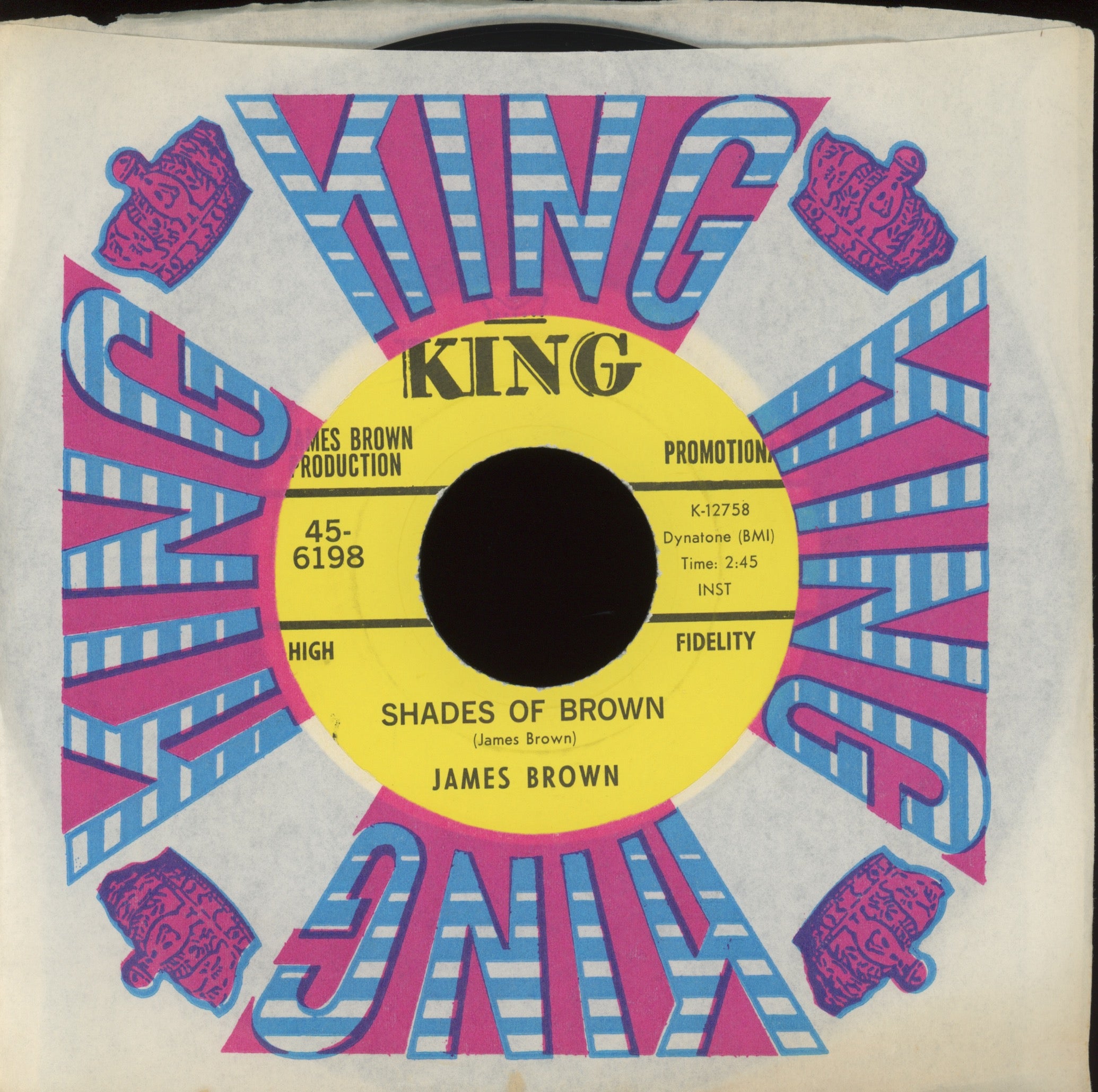 James Brown - Shades Of Brown on King Promo
