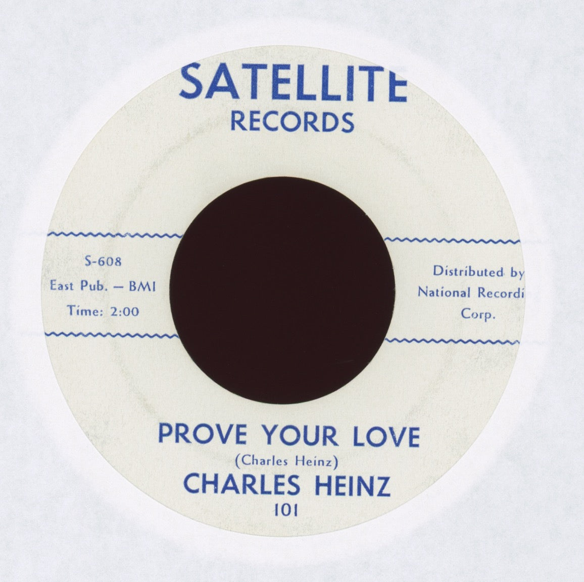 Charles Heinz - Prove Your Love on Satellite