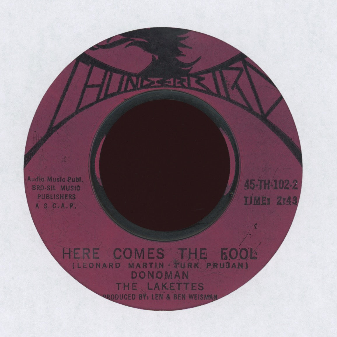 Donoman - Do You Know (Everything 'Bout Love) on Thunderbird