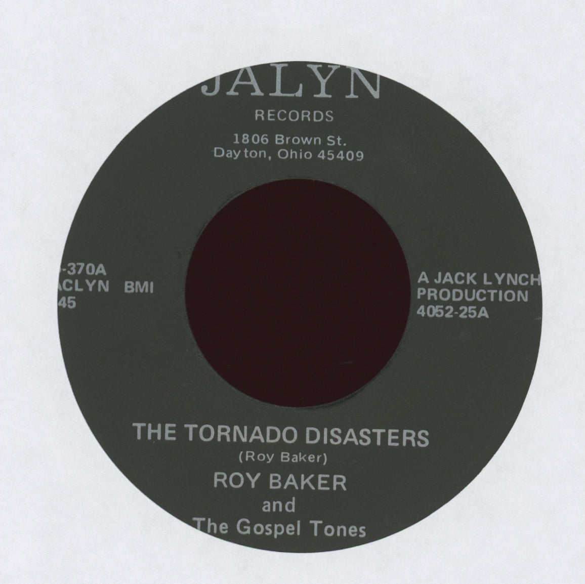 Roy Baker - The Tornado Disasters on Jalyn