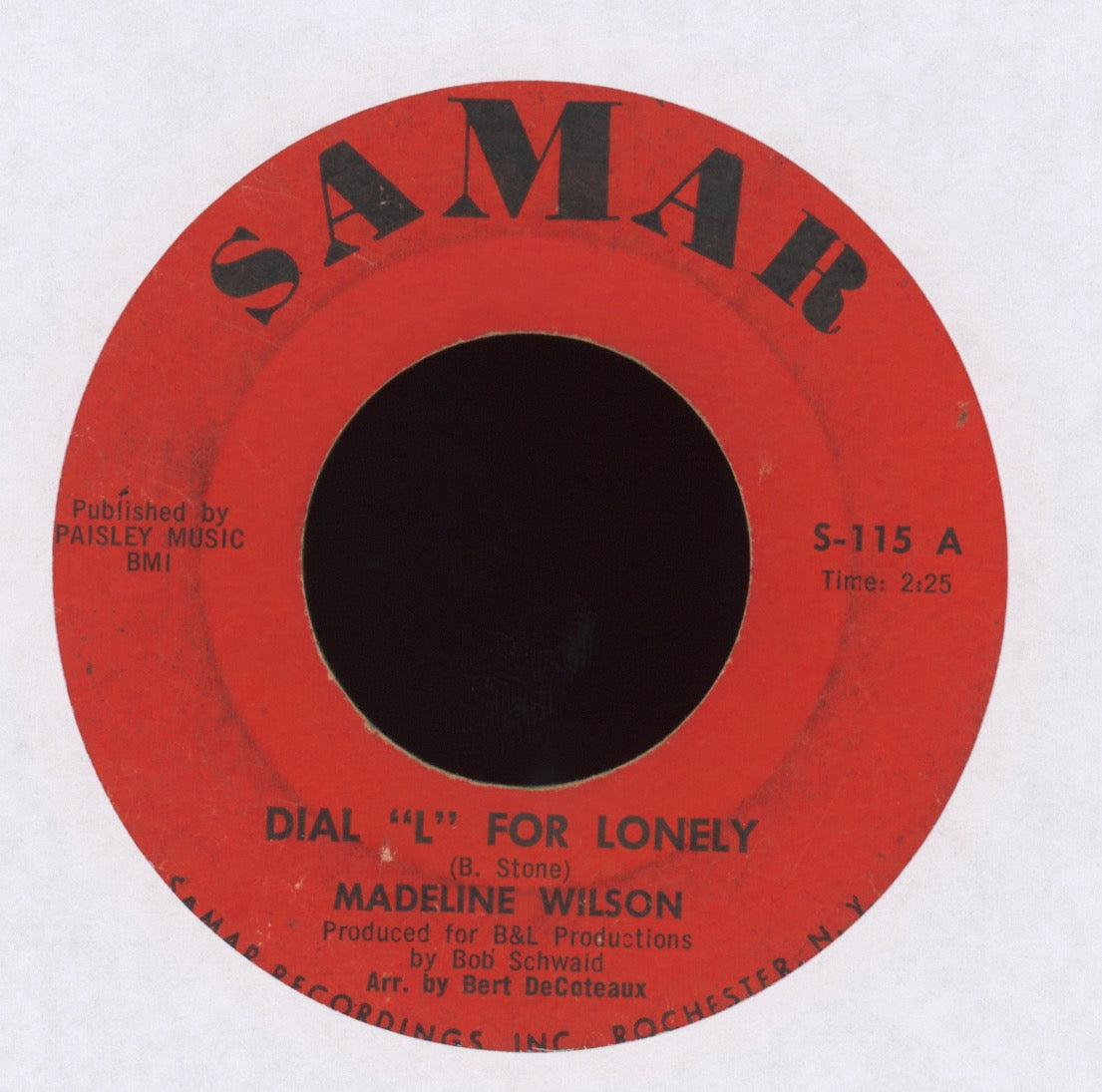 Madeline Wilson - Dial "L" For Lonely on Samar