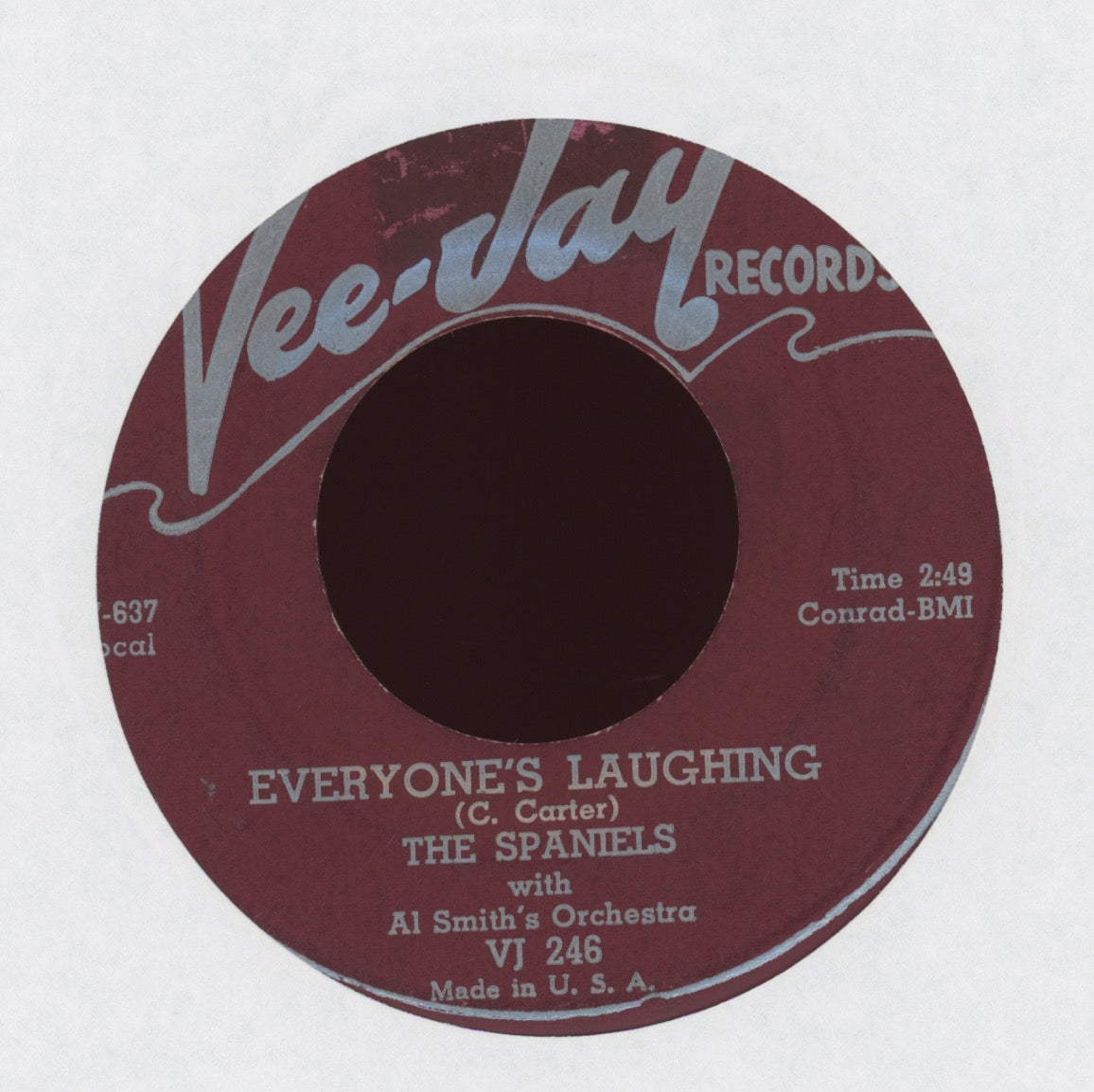 The Spaniels - Everyone's Laughing on Vee Jay