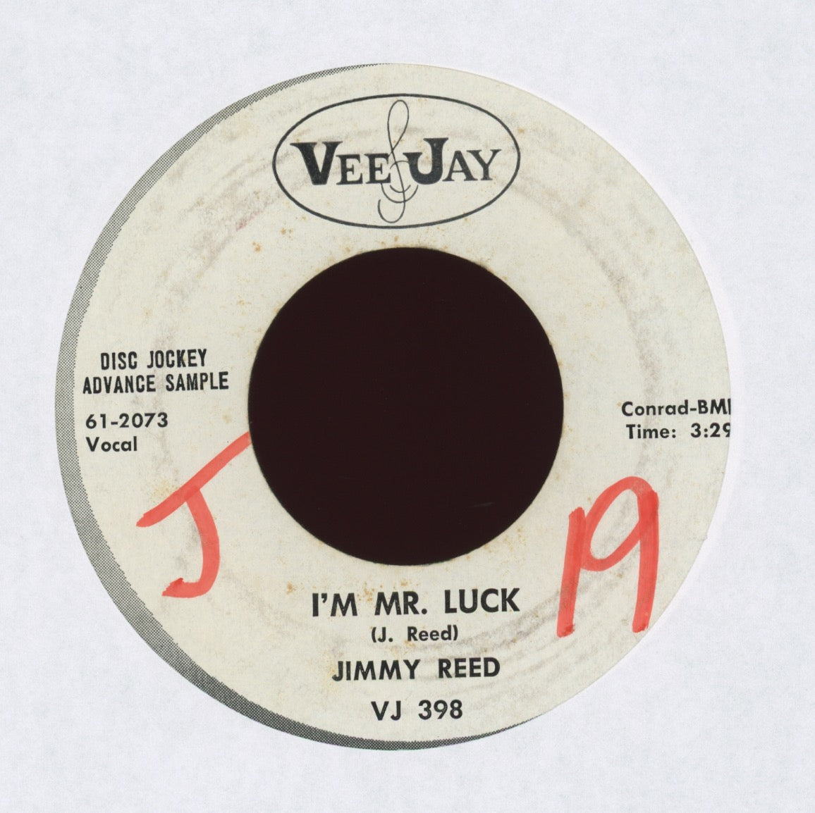 Jimmy Reed - Bright Lights Big City on Vee Jay Promo