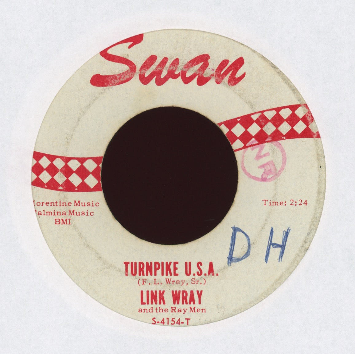 Link Wray And His Ray Men - Turnpike U.S.A. on Swan