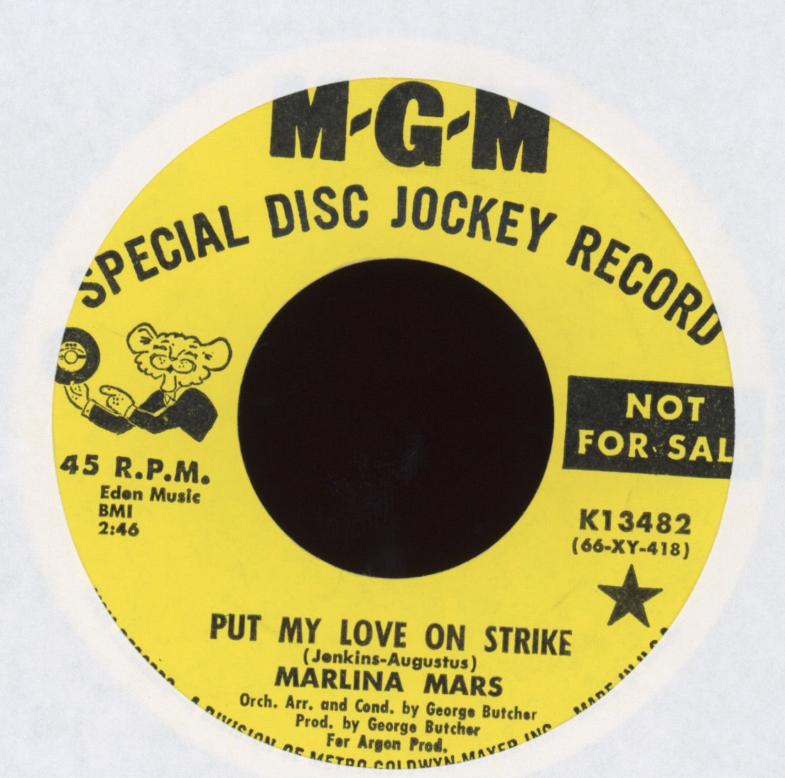 Marlina Mars - Put My Love On Strike on MGM Promo