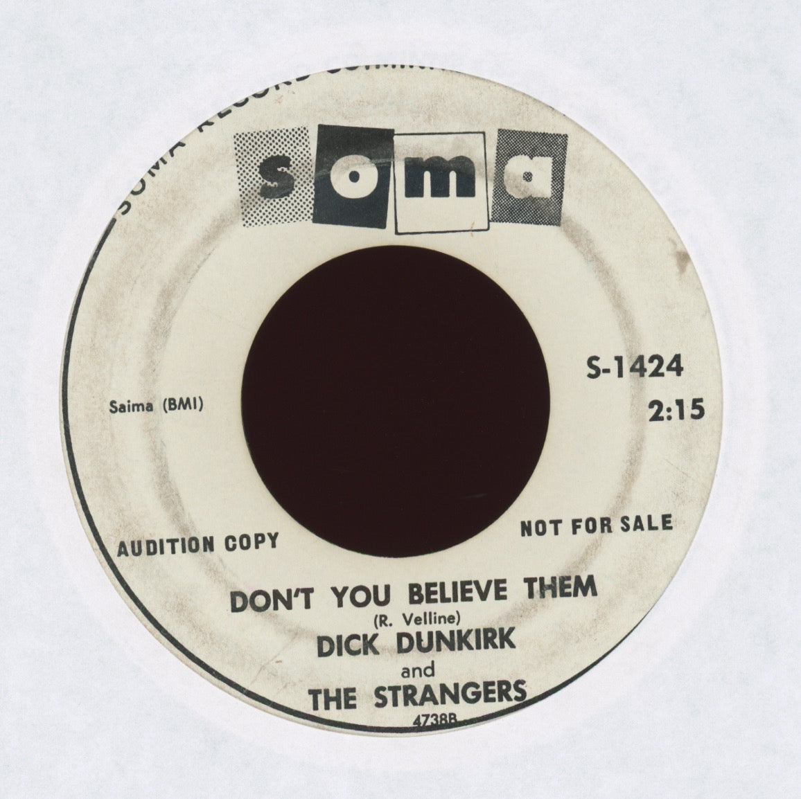 Dick Dunkirk - You Can't Lie To A Liar on Soma Promo