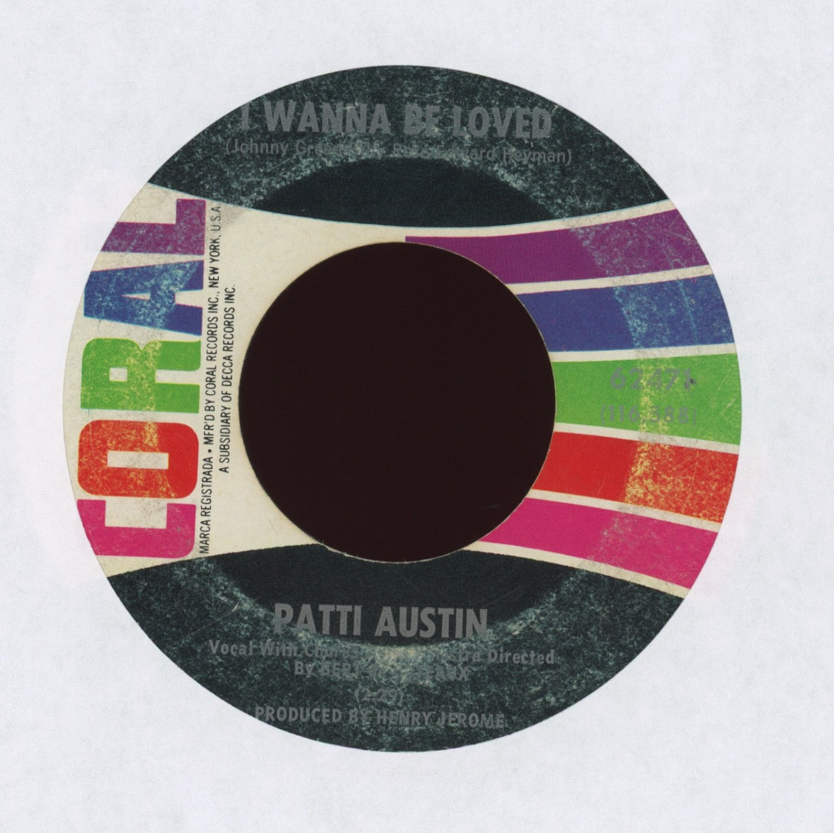 Patti Austin -  I Wanna Be Loved on Coral