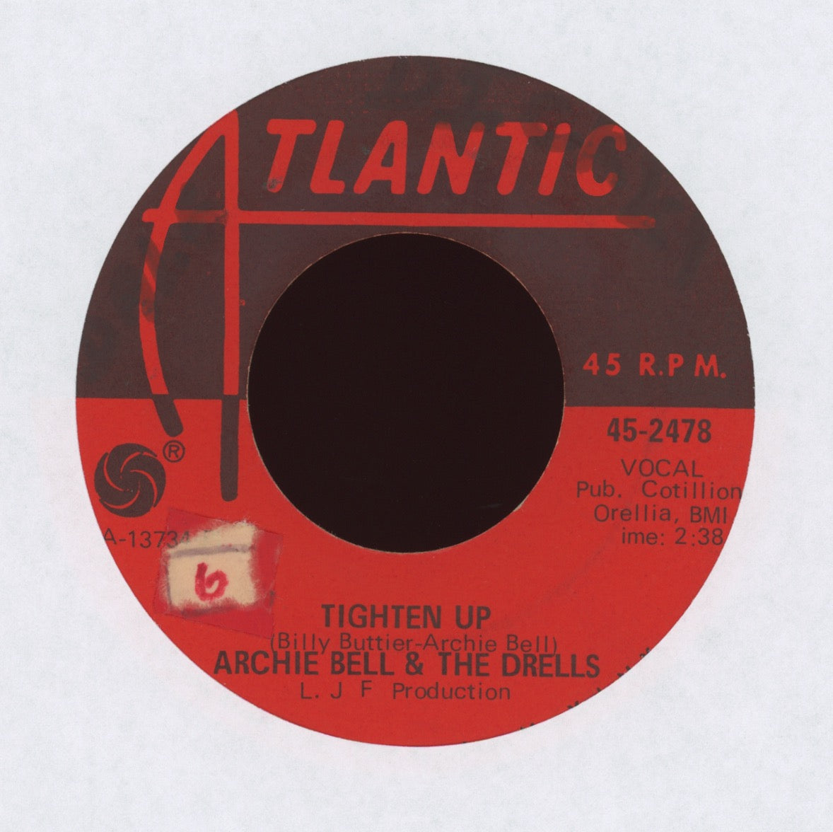 Archie Bell & The Drells - Tighten Up on Atlantic