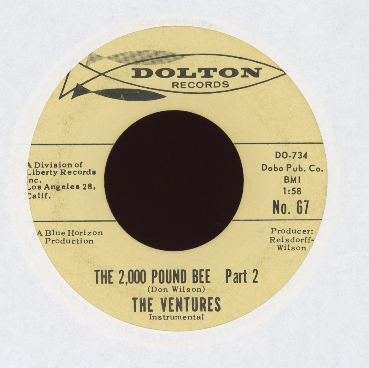 The Ventures - The 2,000 Pound Bee on Dolton Promo
