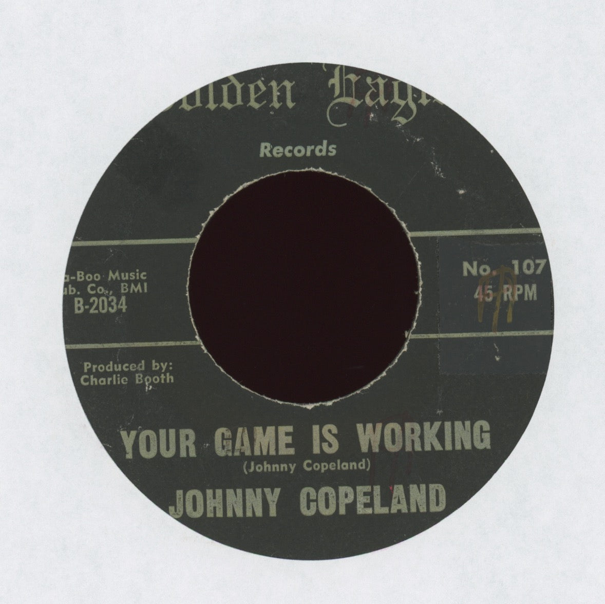 Johnny Copeland - Your Game Is Working on Golden Eagle