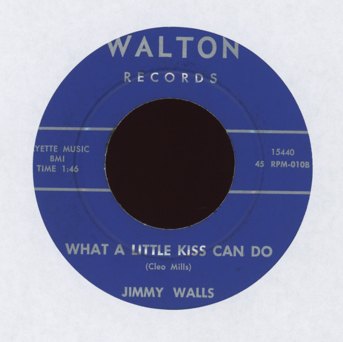 Jimmy Walls -  What A Little Kiss Can Do on Walton