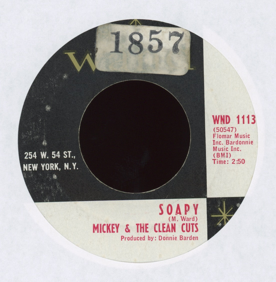 Mickey & The Clean Cuts - Soapy on Wand