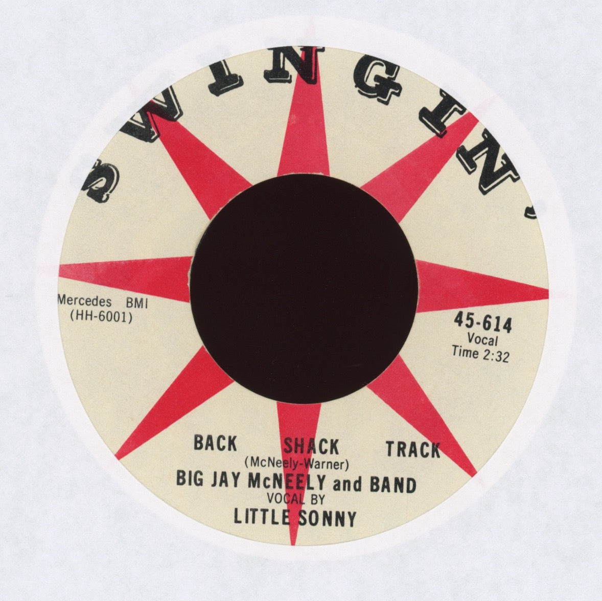 Big Jay McNeely & Band with Little Sonny - ...Back...Shack...Track on Swingin'