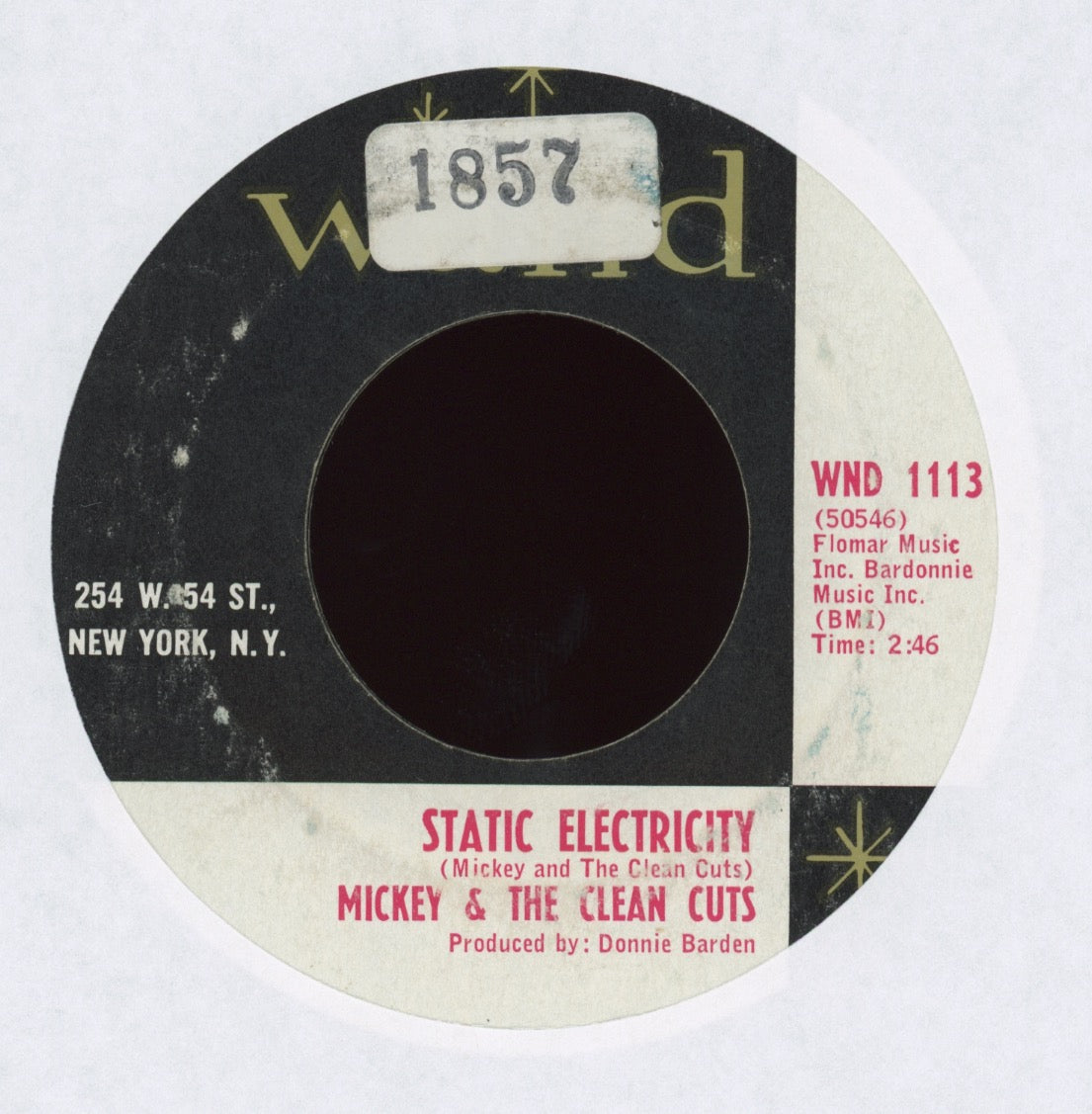 Mickey & The Clean Cuts - Soapy on Wand