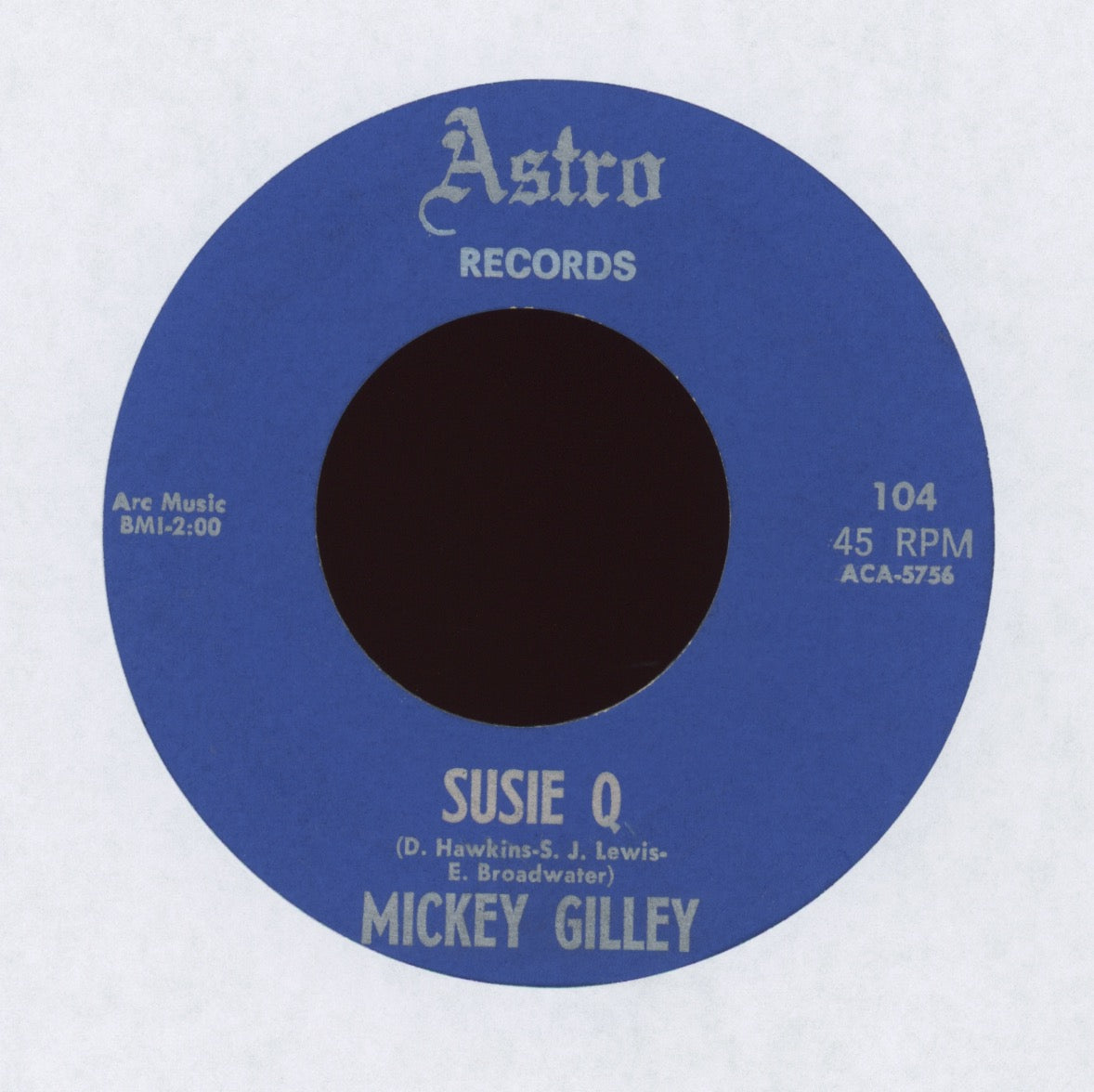 Mickey Gilley - Susie Q on Astro