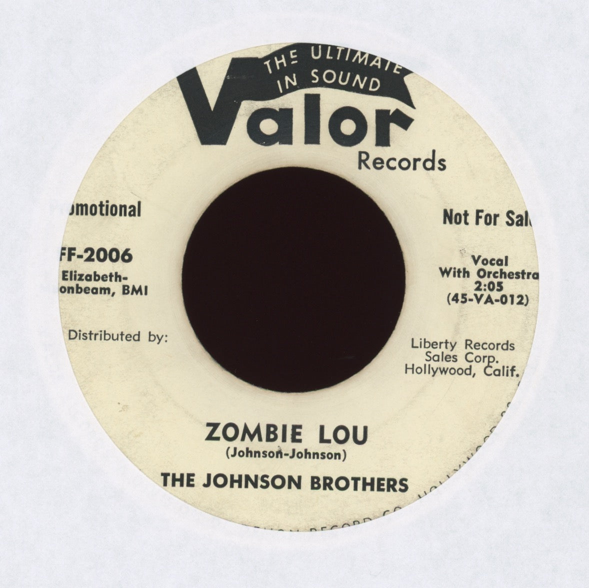 The Johnson Brothers - Casting My Spell / Zombie Lou
