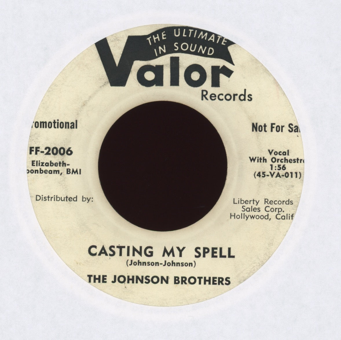 The Johnson Brothers - Casting My Spell / Zombie Lou