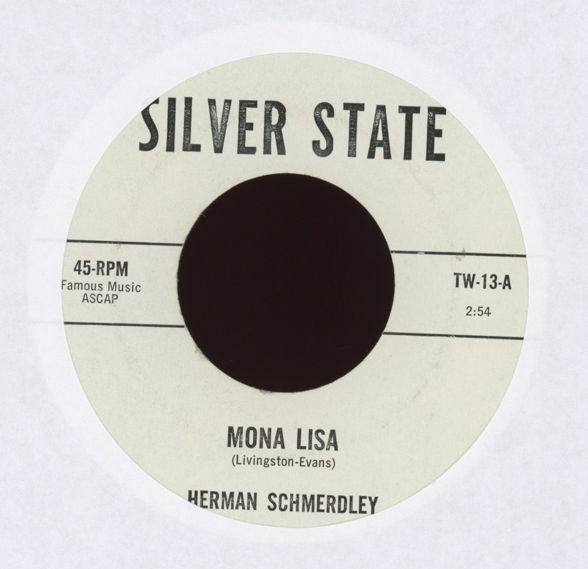 Herman Schmerdley - Mona Lisa on Silver State