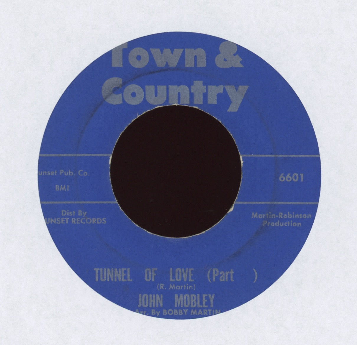 John Mobley - Tunnel Of Love on Town & Country
