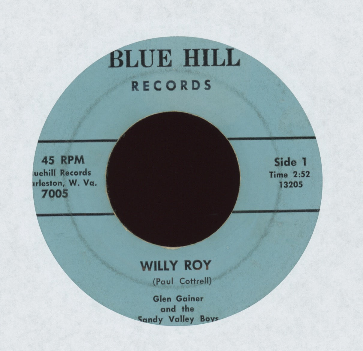 Glen Gainer - Willy Roy / Blue-Eyed Girl on Blue Hill