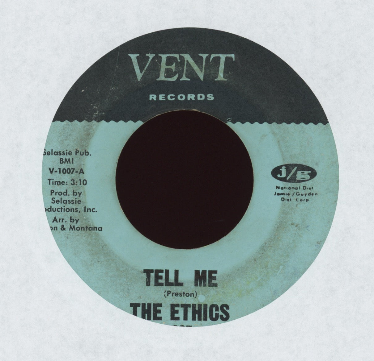 The Ethics - Tell Me on Vent