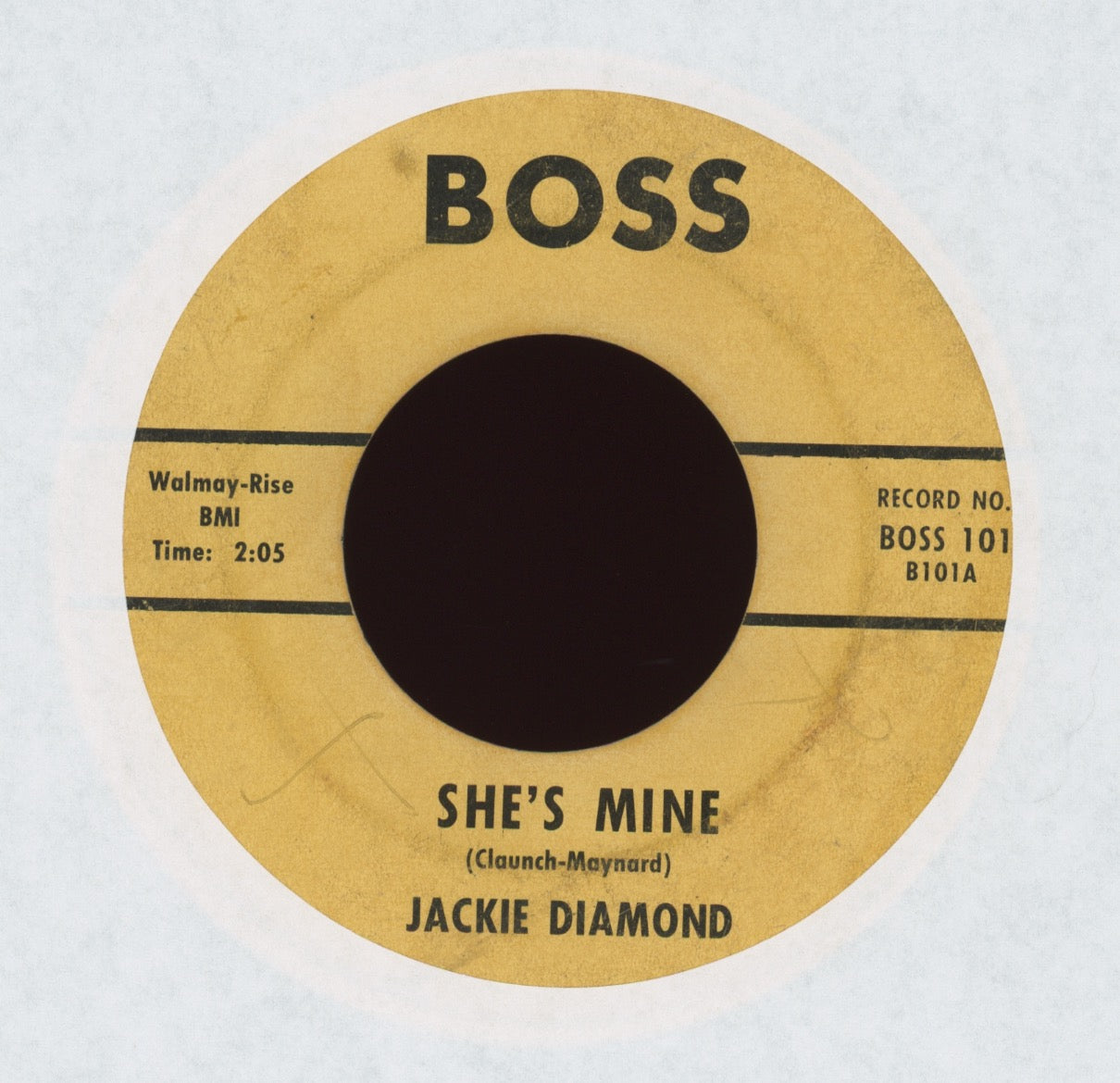 Jackie Diamond - It's All Your Fault on Boss