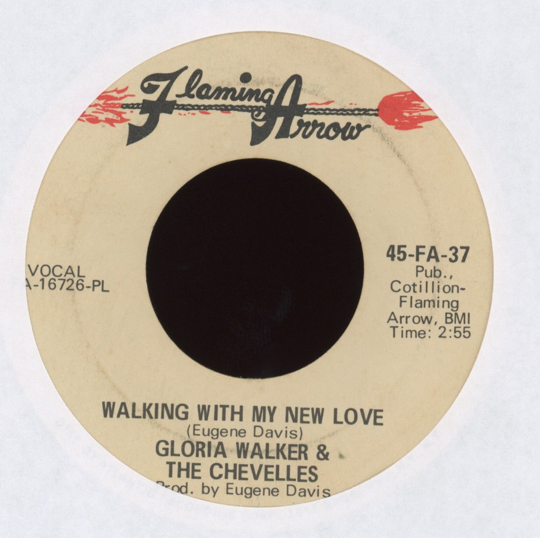 Gloria Walker & The Chevelles - You Hit The Spot Baby on Flaming Arrow