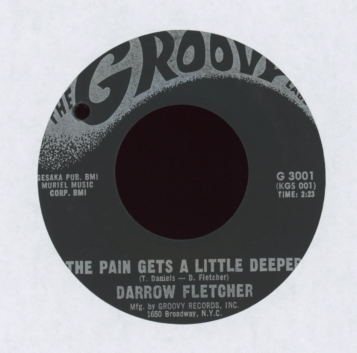 Darrow Fletcher - The Pain Gets A Little Deeperon Groovy
