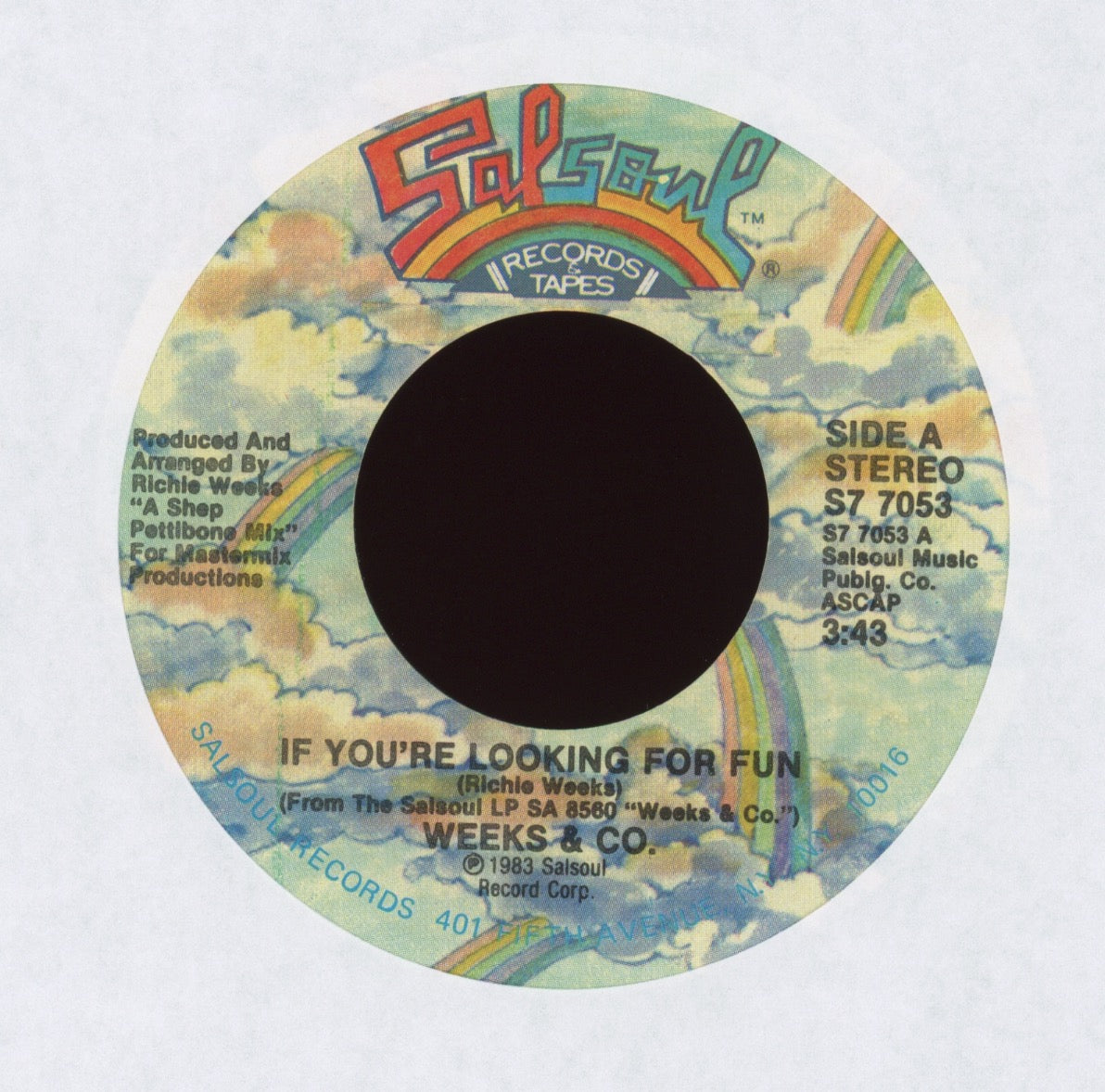 Weeks & Co. - If You're Looking For Fun on Salsoul