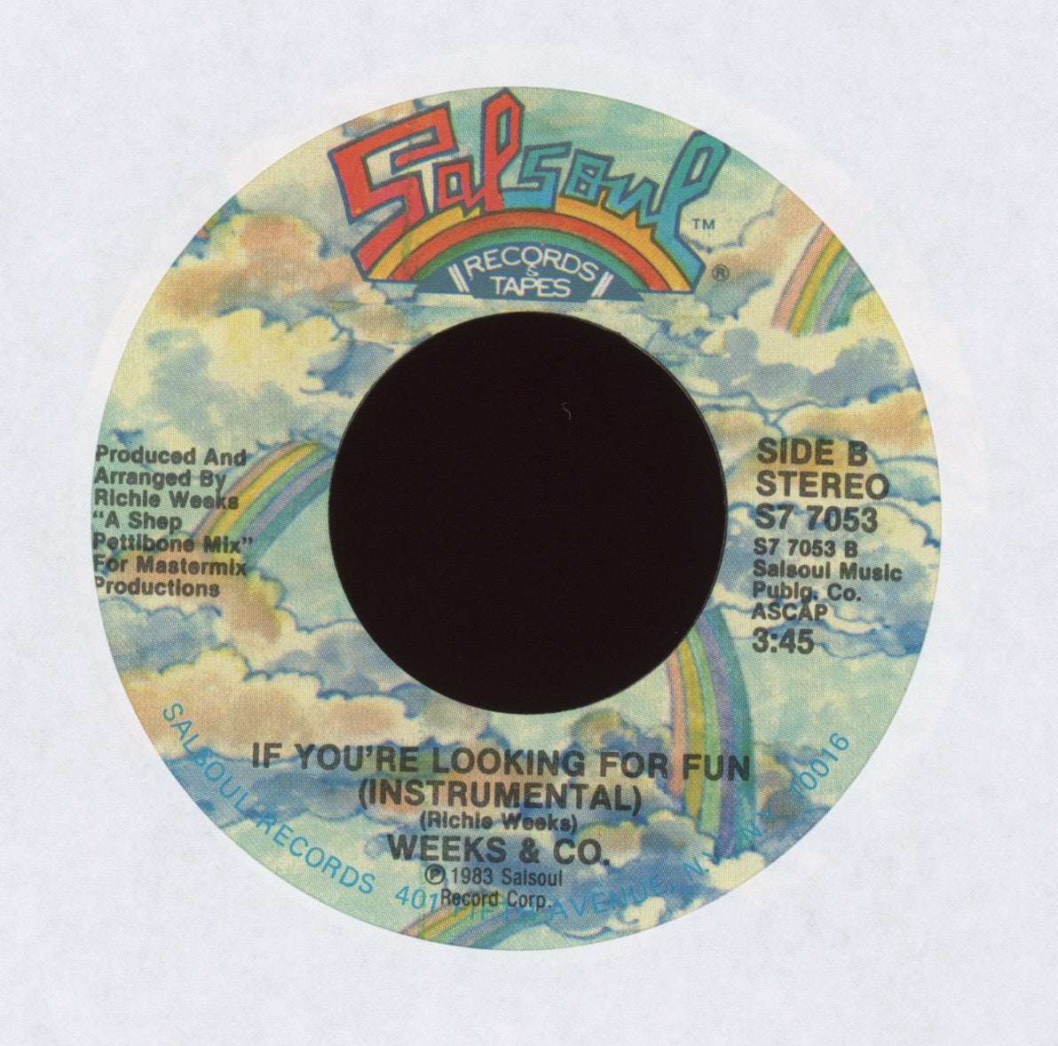 Weeks & Co. - If You're Looking For Fun on Salsoul
