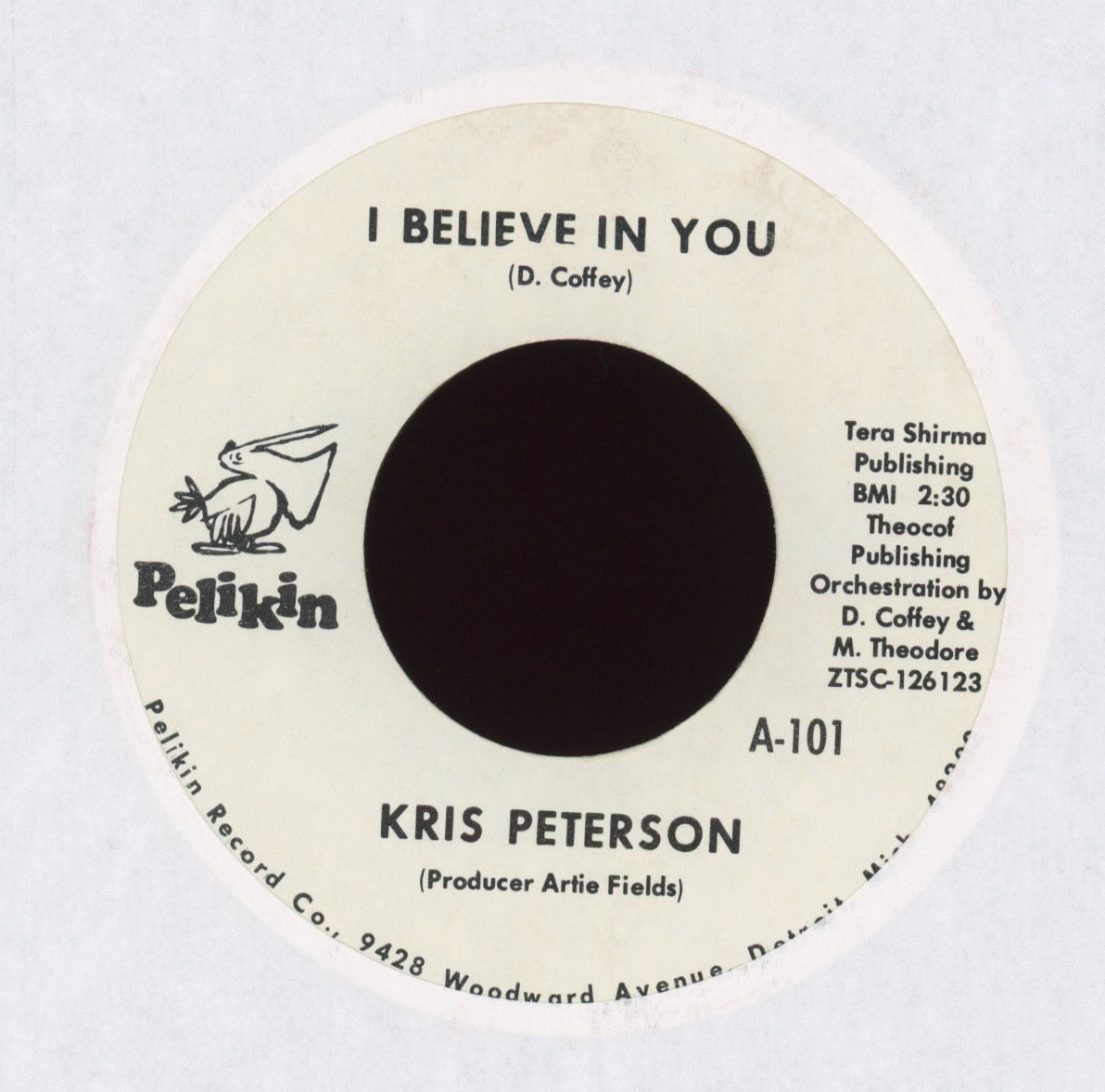 Kris Peterson - I Believe In You on Pelikin