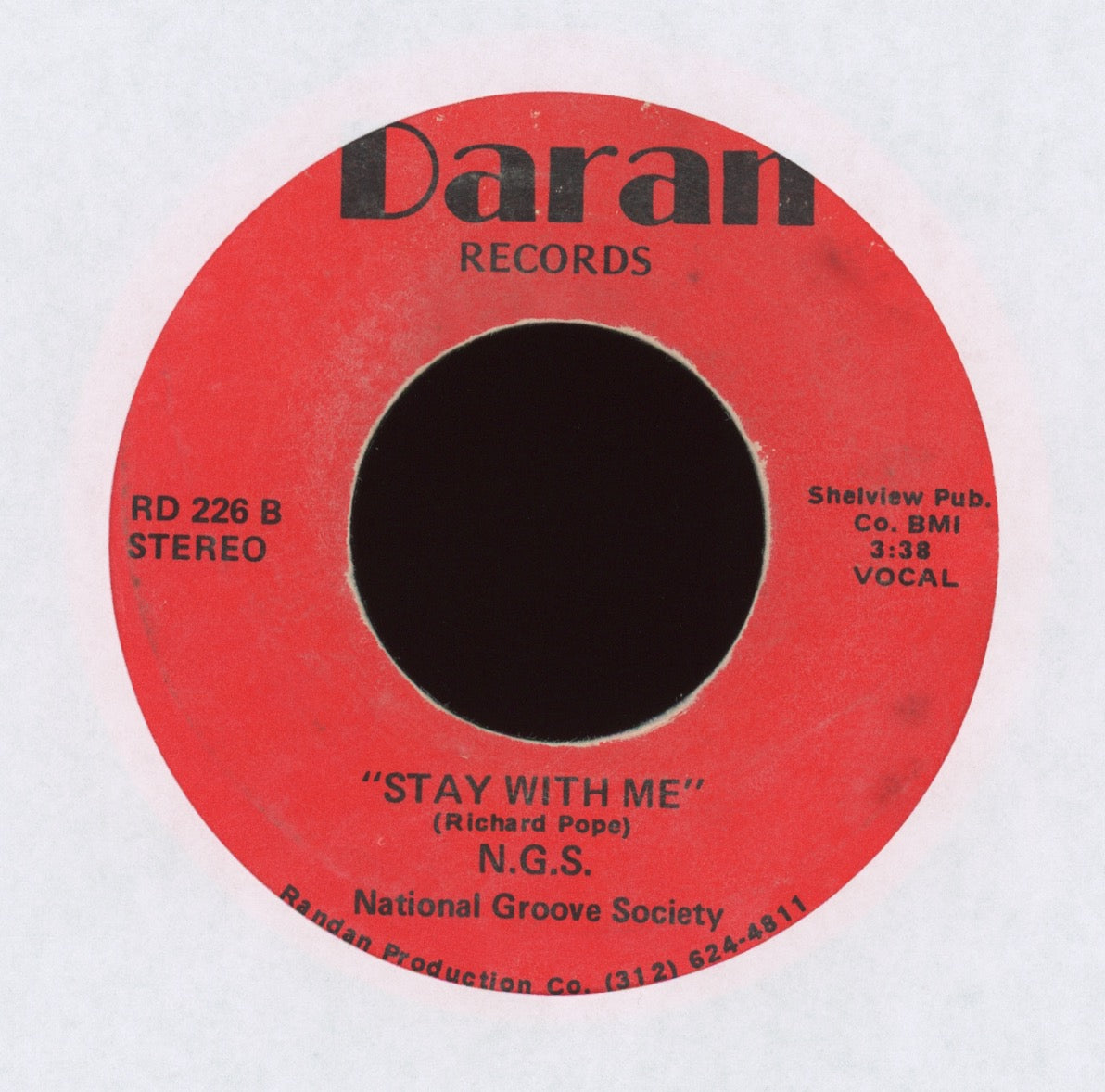 National Groove Society - Stay With Me on Daran