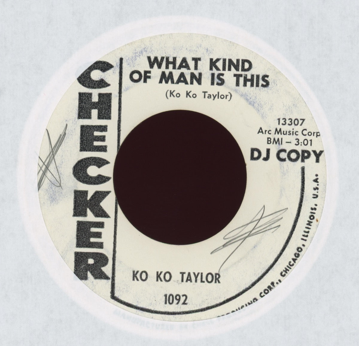 Koko Taylor - What Kind of Man is This on Checker Promo
