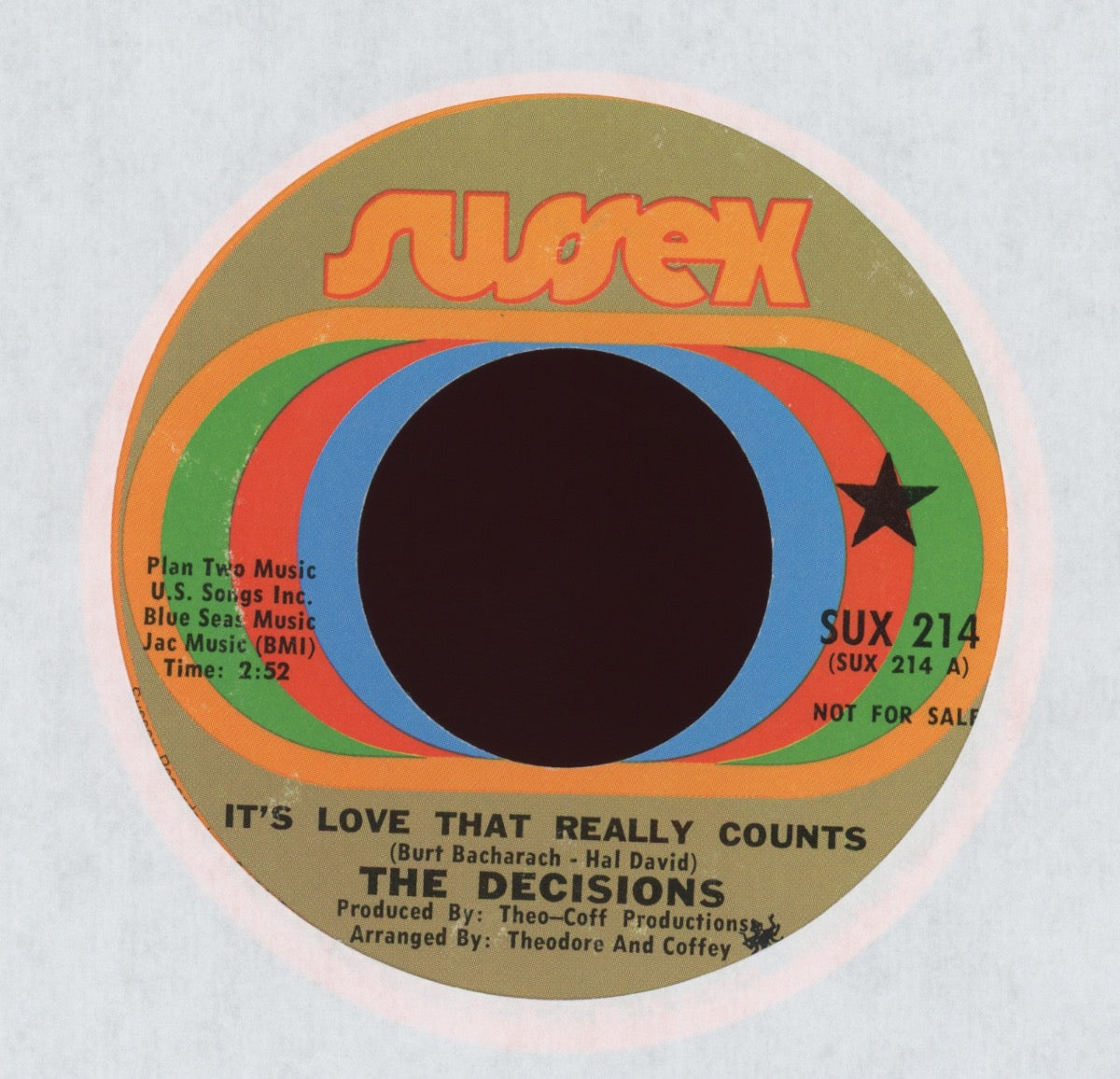 The Decisions - I Can't Forget About You on Sussex Promo