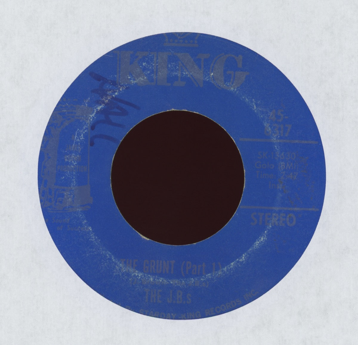 The J.B.'s - The Grunt on King