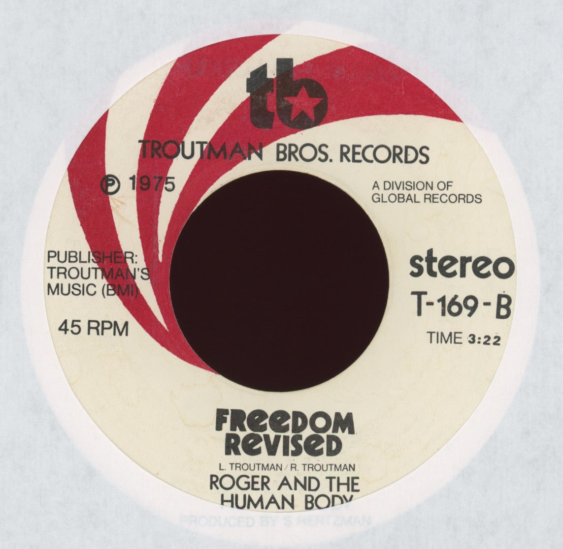 Roger & The Human Body - Freedom on Troutman Bros.