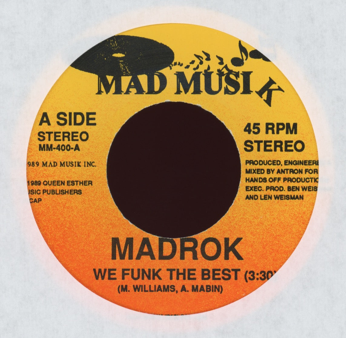 Madrok - We Funk The Best on Mad Musik