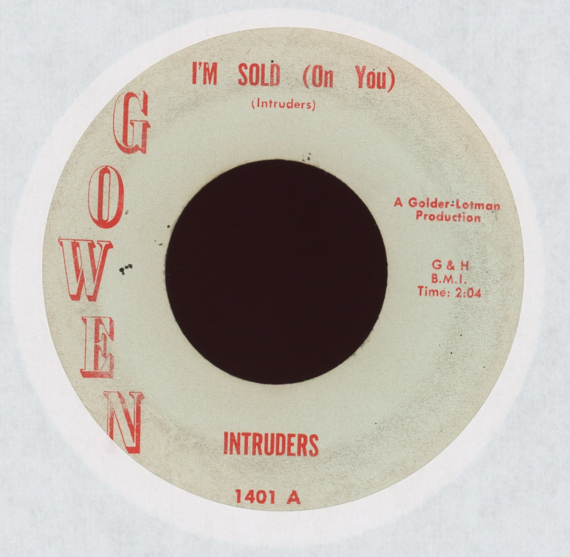 The Intruders - I'm Sold (On You) on Gowen