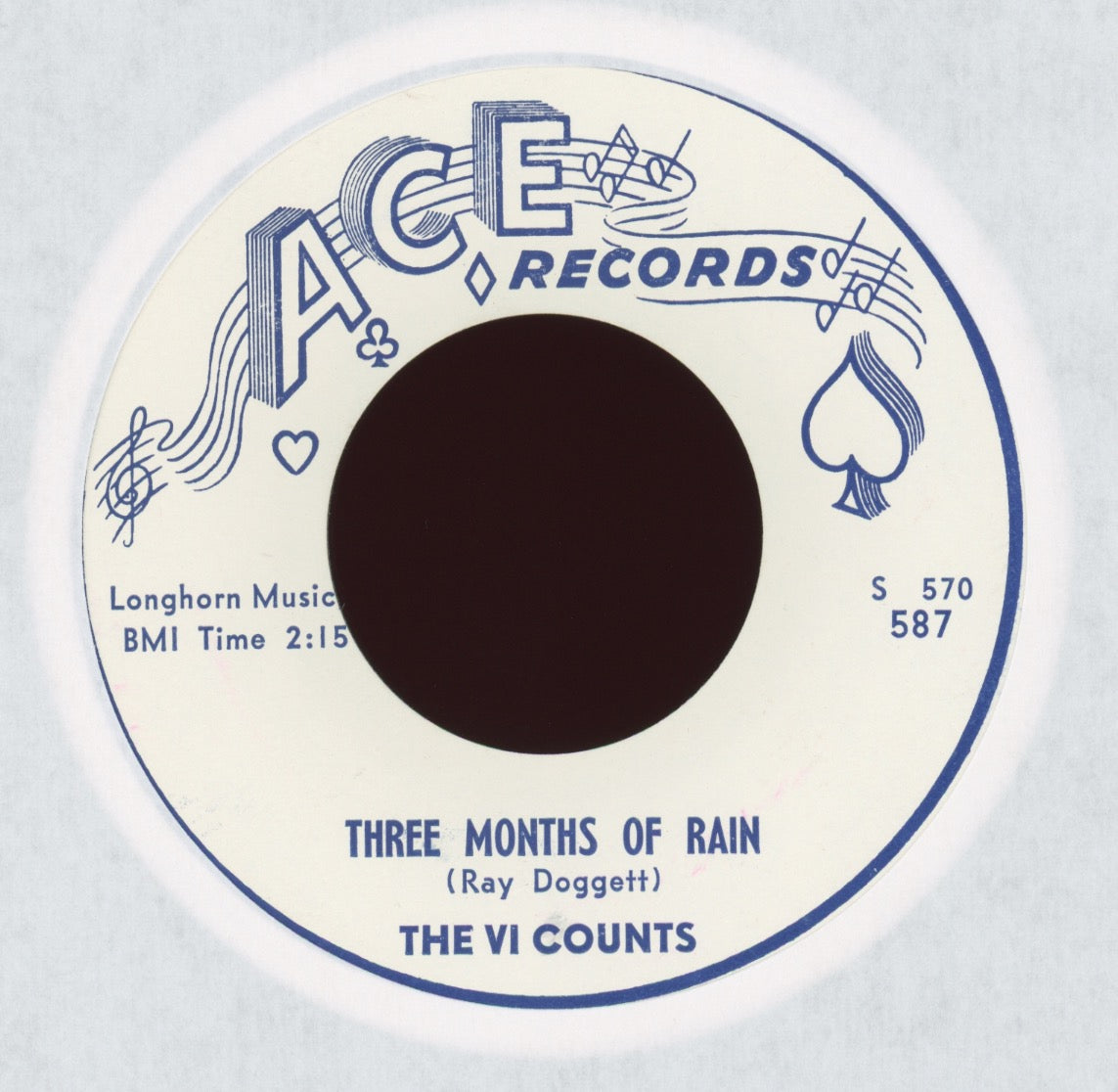 The Vi Counts - Three Months Of Rain on Ace