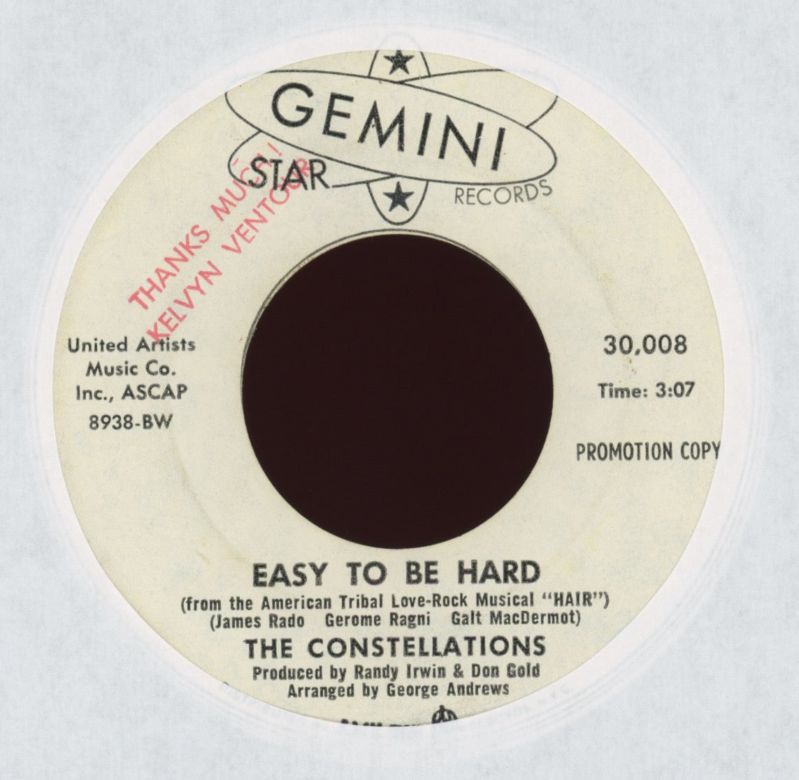The Constellations - Easy To Be Hard on Gemini Promo