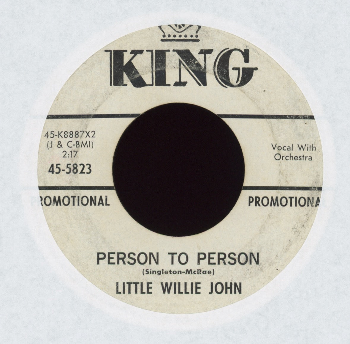 Little Willie John - I'm Shakin' / Person To Person on King Promo