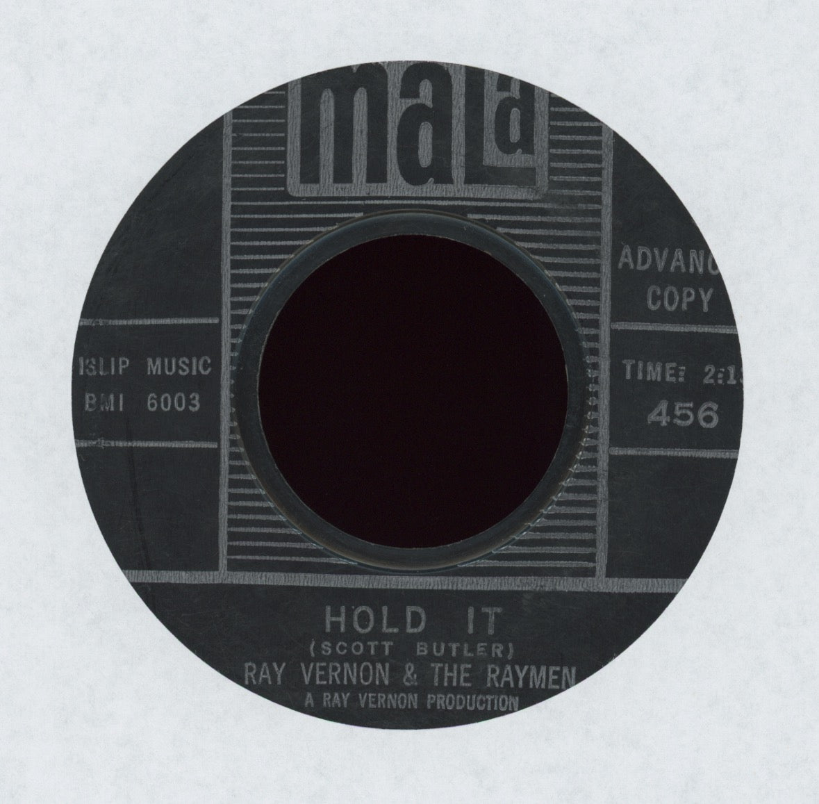 Ray Vernon - Hold It on Mala Promo